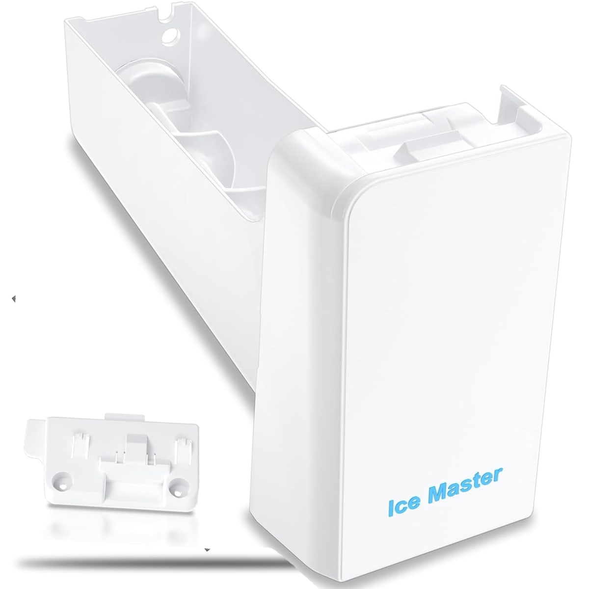 Upgraded RF28HMEDBSR RF25HMEDBSR RF28JBEDBSG RF263BEAESR RF265BEAESR RF26J7500SR Refrigerator Ice Bucket Compatible with Samsung Ice Maker Replacement DA97-14474C DA97-14474A Samsung Ice Bucket Tray