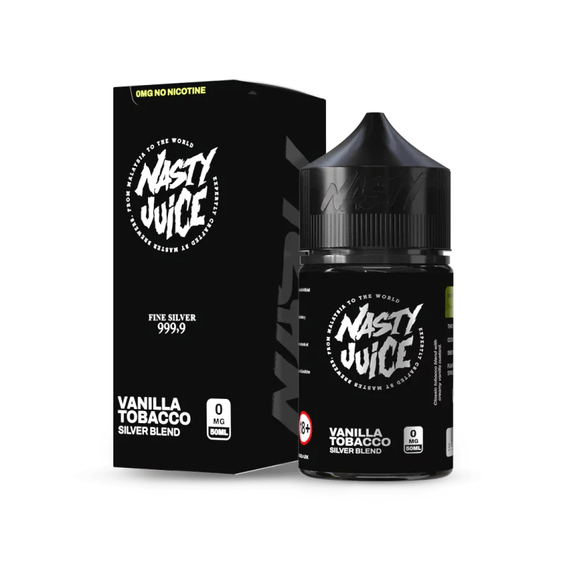 Nasty Juice Silver Blend (Vanilla Tobacco) liquor - Drinks Vine in Kenya