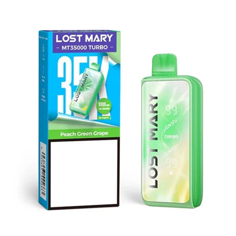 Lost Mary - Peach Green Grape MT35000 liquor - Drinks Vine in Kenya