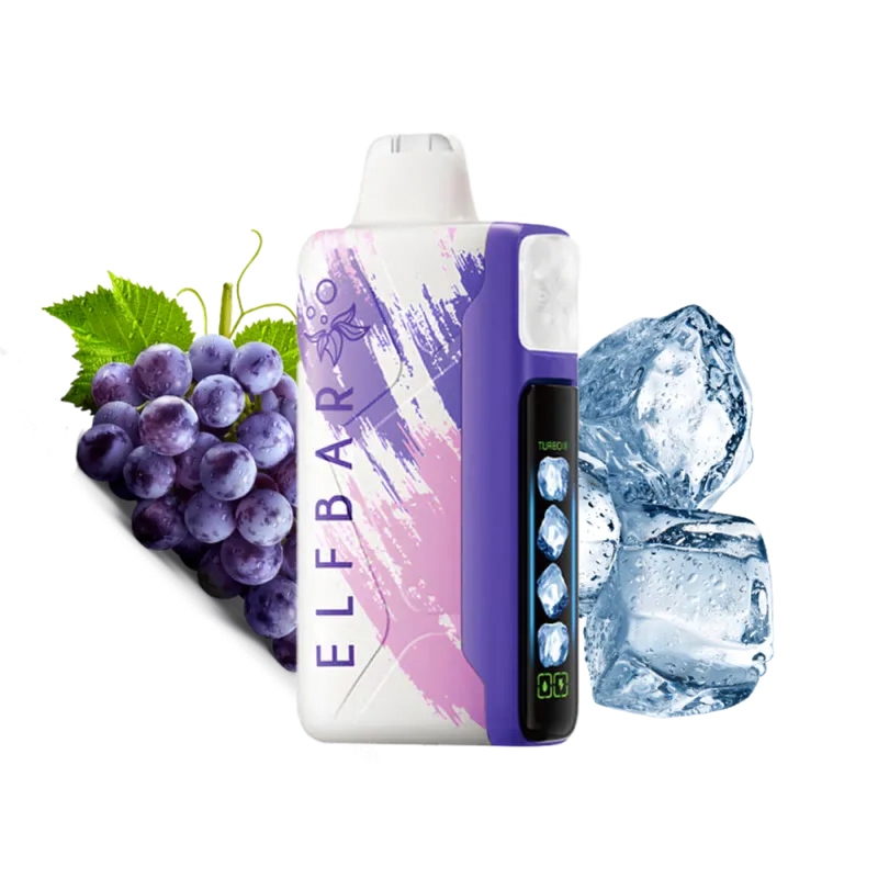 Elfbar - Grape Ice liquor by Elf Bar - Drinks Vine in Kenya