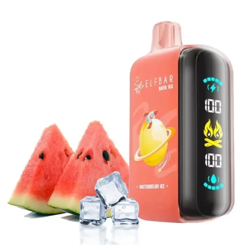 ElfBar Raya D3 Watermelon Ice liquor by Elf Bar - Drinks Vine in Kenya