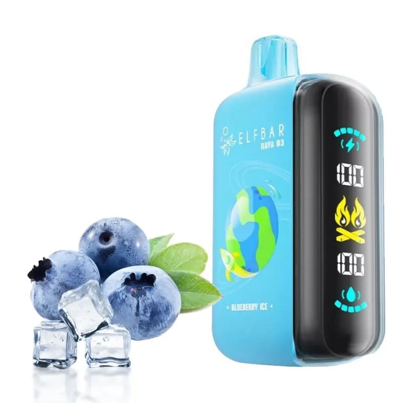 Elf Bar Raya D3 Blueberry Ice liquor - Drinks Vine in Kenya