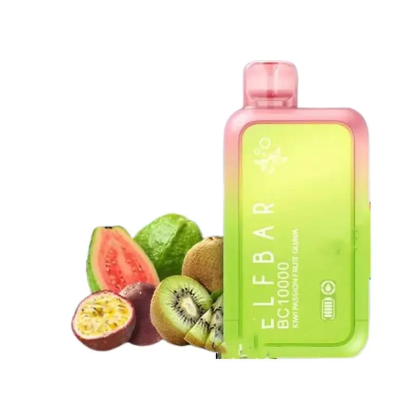 Elf Bar Kiwi Passion Fruit Guava BC10000 liquor - Drinks Vine in Kenya