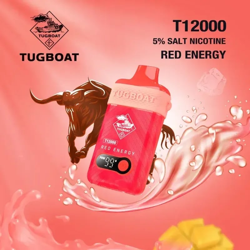 Tugboat T12000 Red Energy liquor - Drinks Vine in Kenya