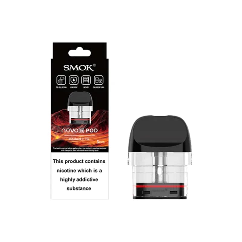 Smok Novo 5 Replacement Pods liquor - Drinks Vine in Kenya