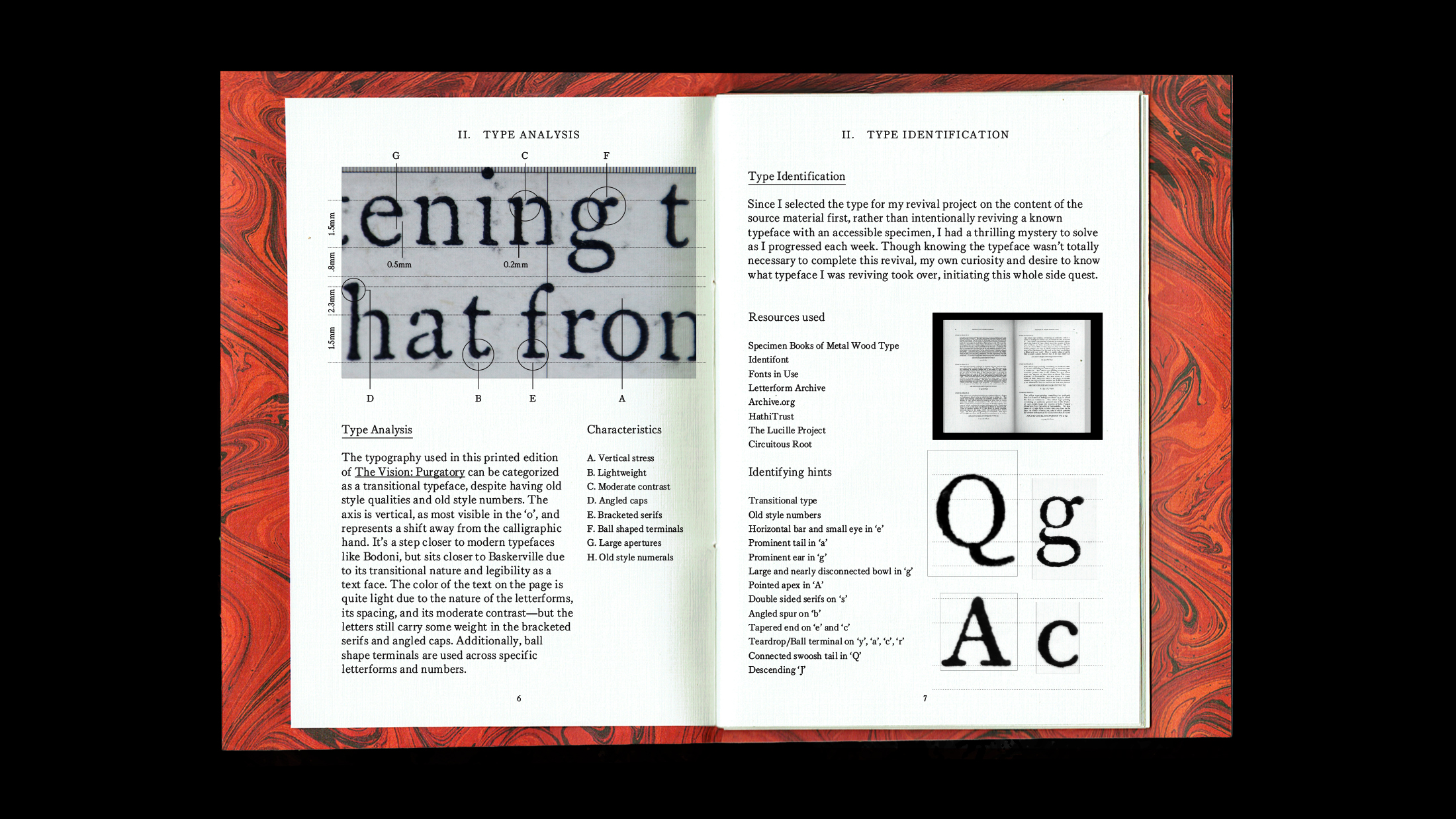 Additional source material pulled for reference from Bruce's Specimen Book and Bruce Old Style No. 31