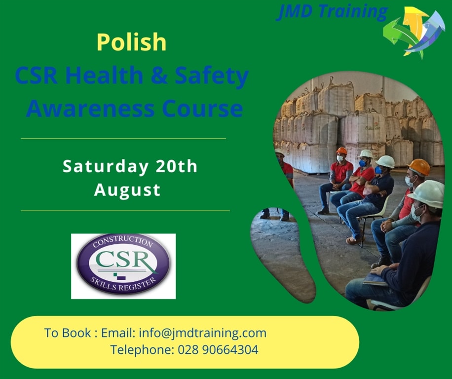 Polish CSR Course - 20th Aug