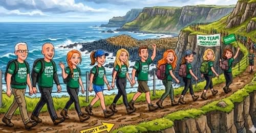 JMD Team Takes on the Mighty Hike for Macmillan