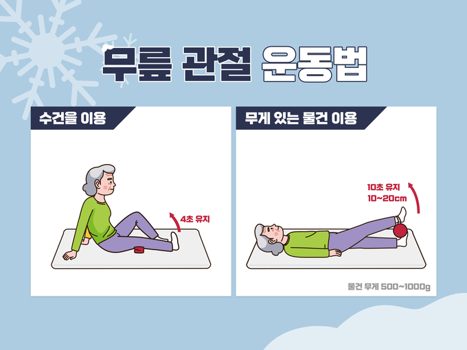 무릎 관절 건강을 위한 퇴행성관절염 예방 운동법