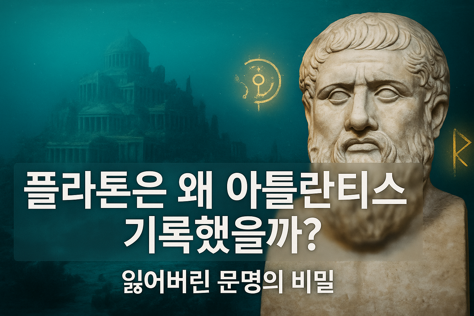 플라톤과 아틀란티스 전설, 잃어버린 문명의 비밀을 다룬 철학적 기록