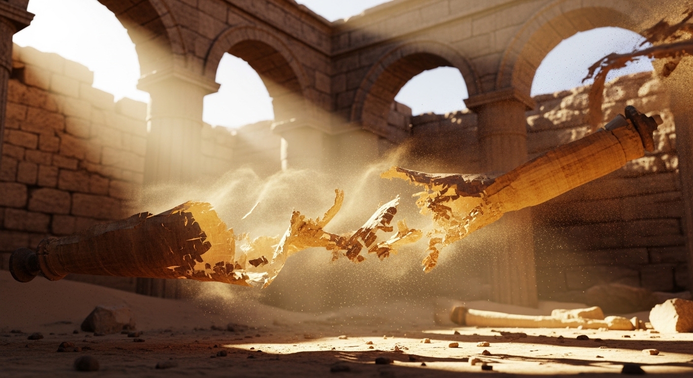 고대 문명 유적지에서 파괴되고 있는 파피루스 두루마리와 기록물들 - 역사 기록 소실의 순간