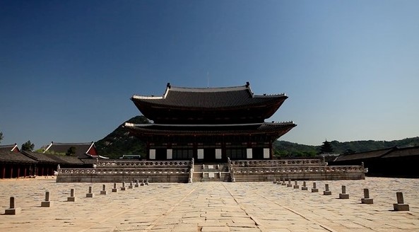 조선시대 궁궐의 엄숙한 모습