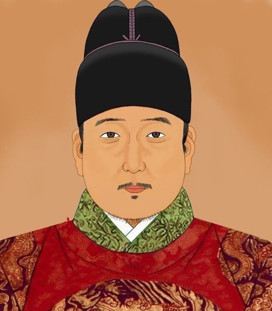 조선 제7대 왕 세조 수양대군 초상화