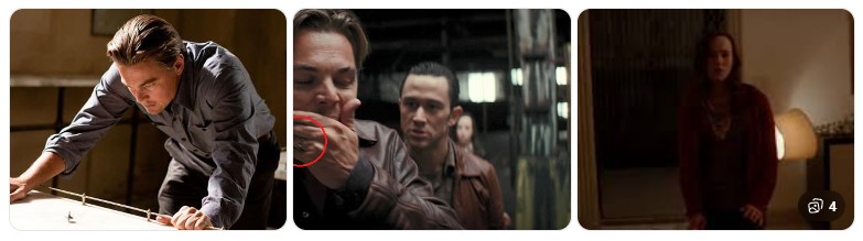 인셉션 영화 속 숨겨진 디테일 장면 모음 - 코브가 꿈을 설계하는 장면, 토템을 확인하는 장면, 아리아드네가 현실을 인식하는 장면