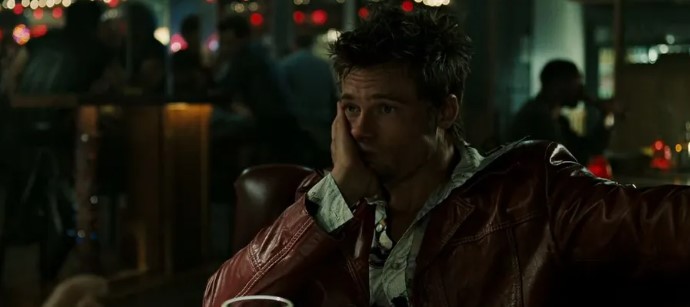 파이트 클럽 타일러 더든 사색 장면 – 소비주의를 경멸하고 물질문명에 냉소하는 타일러 더든의 세계관