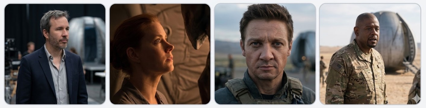 컨택트 Arrival 드니 빌뇌브 감독과 에이미 아담스, 제레미 레너, 포레스트 휘태커 주연 배우