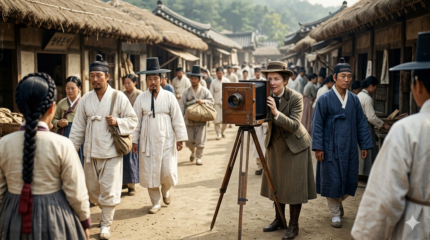 19세기 말 서양 여성 여행가 이사벨라 버드 비숍 조선 시장 촬영 개항기 한국 풍경 탐방기