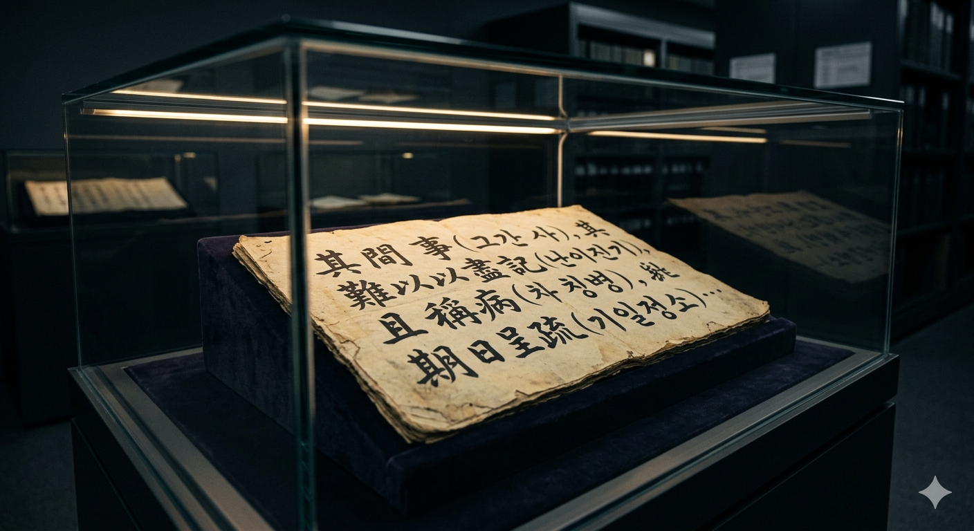 정조 어찰첩 보물 제1923호 국립중앙박물관 전시 심환지 비밀편지 조선 역사 유물