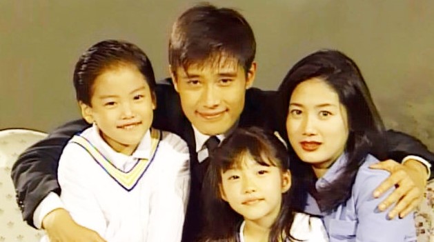 1997년 SBS 드라마 아름다운 그녀 이병헌 심은하 극중 가족 장면