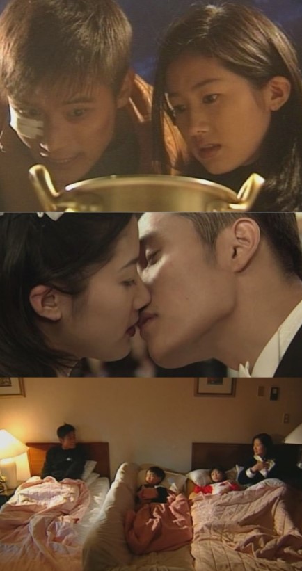 이병헌과 심은하의 서로를 향한 사랑 감정이 드러나는 1997년 드라마 아름다운 그녀 장면 모음