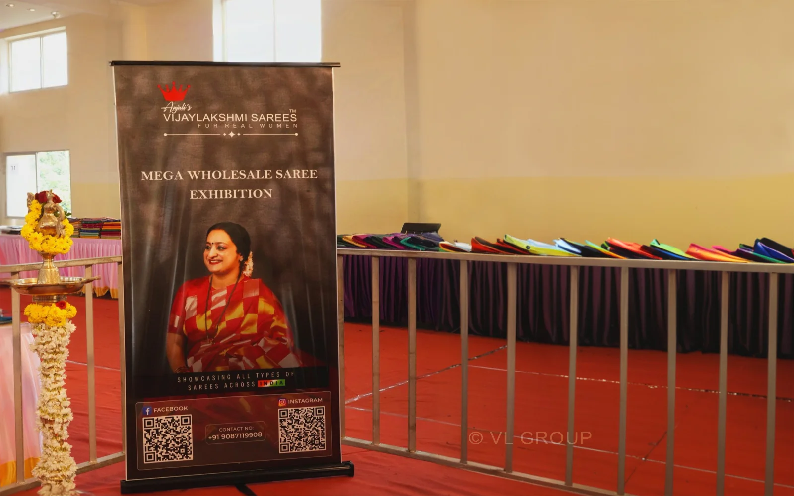 Anjali's Vijaylakshmi Sarees – A Grand Homecoming Exhibition in Brahmavar (July & October 2025)