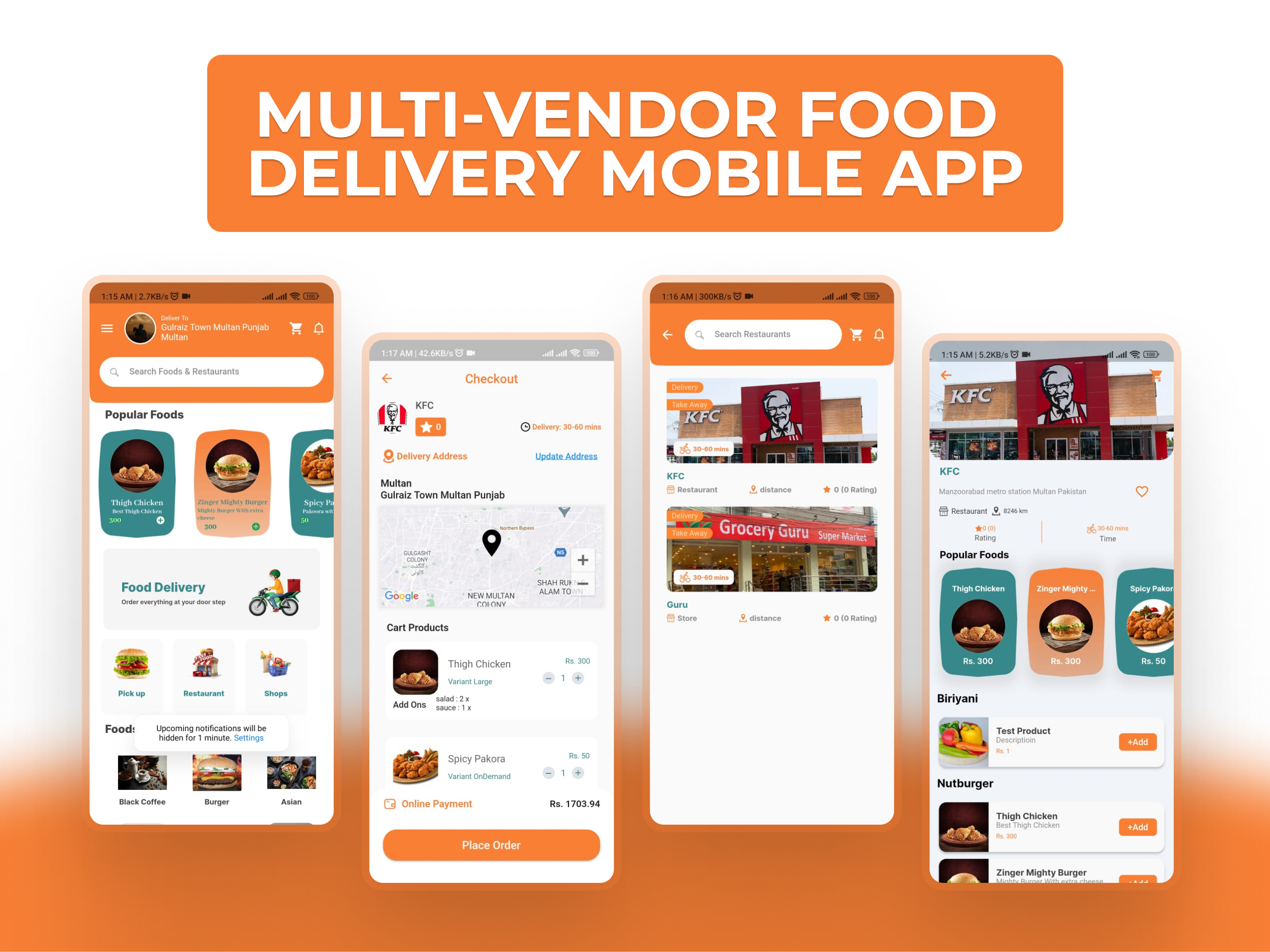 Foodie Moodie Food ordering app