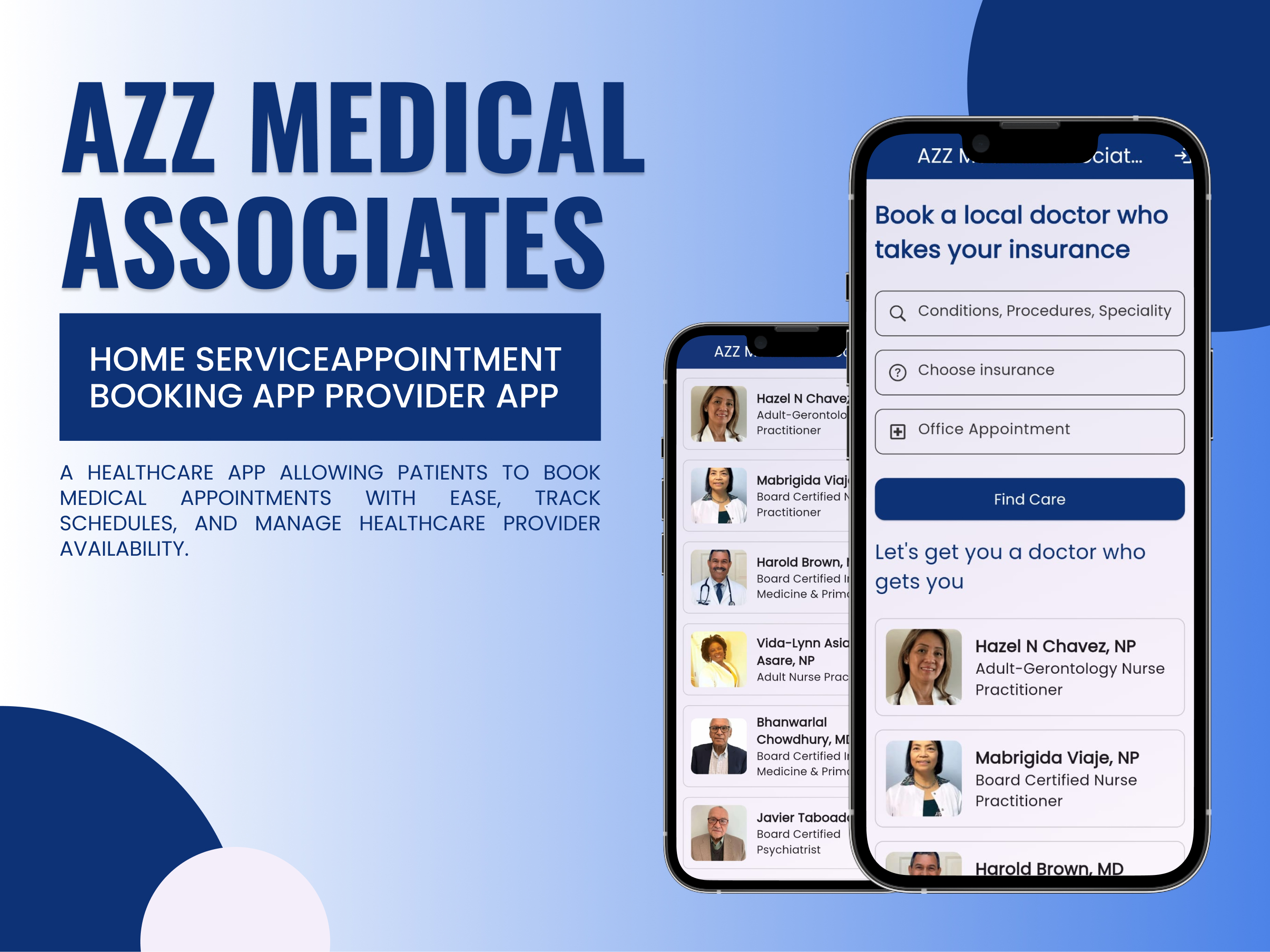 Azz Medical Associates Appointment Booking App