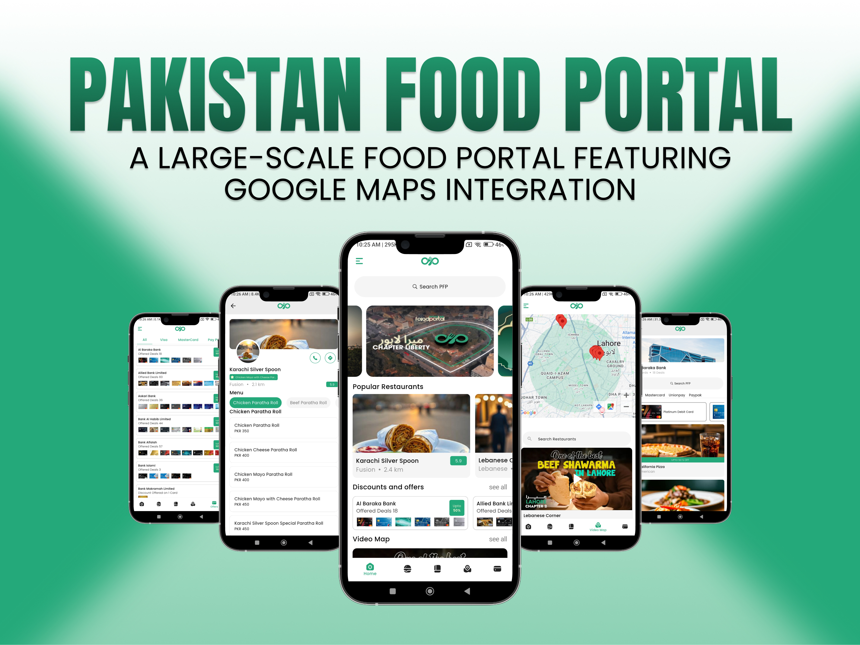 Pakistan Food Portal Mobile App