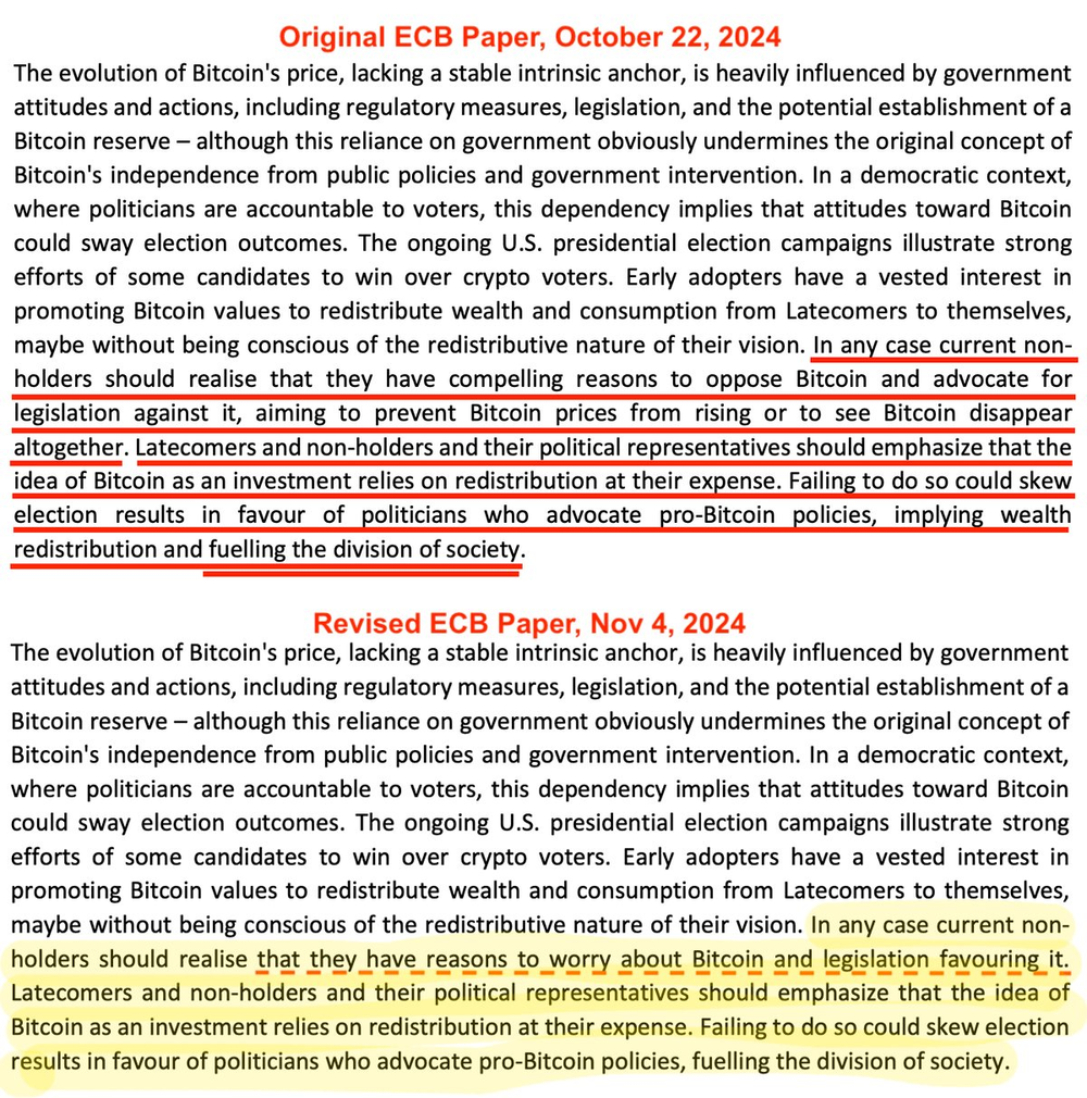ECB’s Evolving Rhetoric on Bitcoin