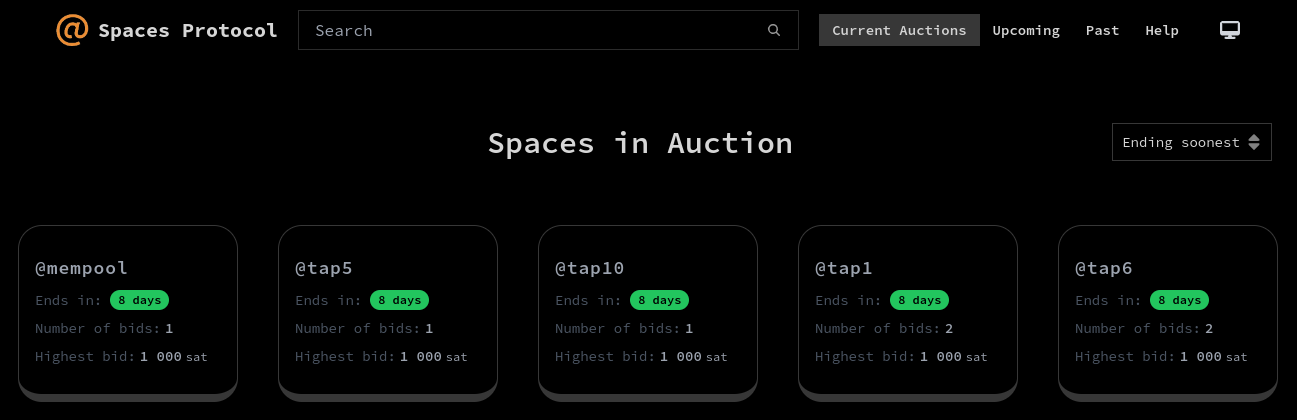 Spaces Protocol Launches on Bitcoin Mainnet