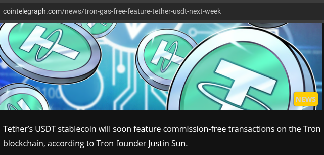Why the 'Commission-Free USDT' News Doesn't Add Up