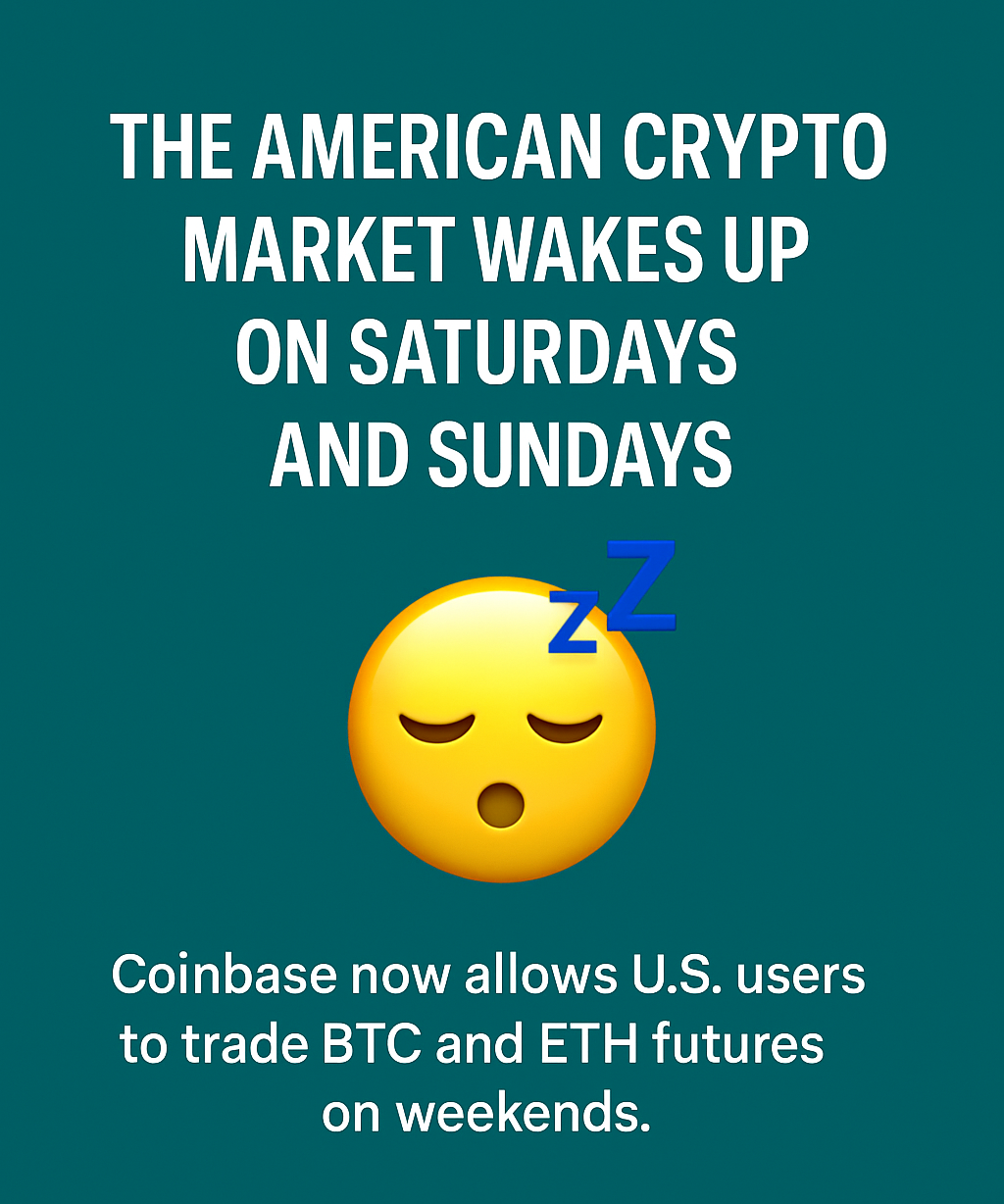 Coinbase opens weekend futures trading for U.S. customers