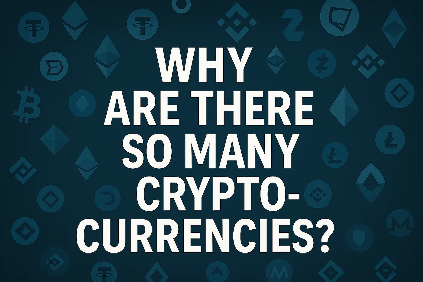 Why Are There So Many Cryptocurrencies?