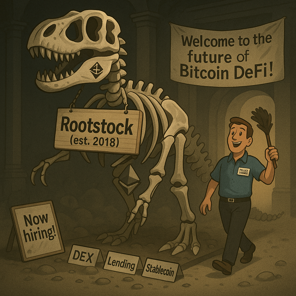 Rootstock: 7 years later, someone found the light switch