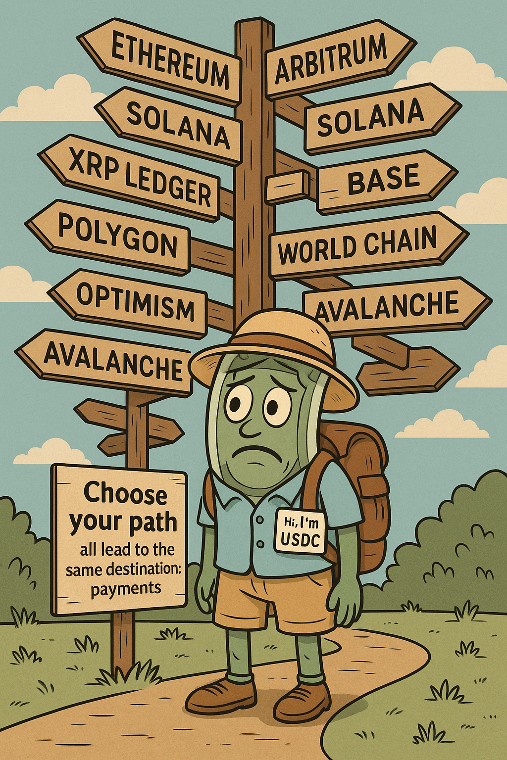 One Stablecoin, Ten Highways. Makes Sense?