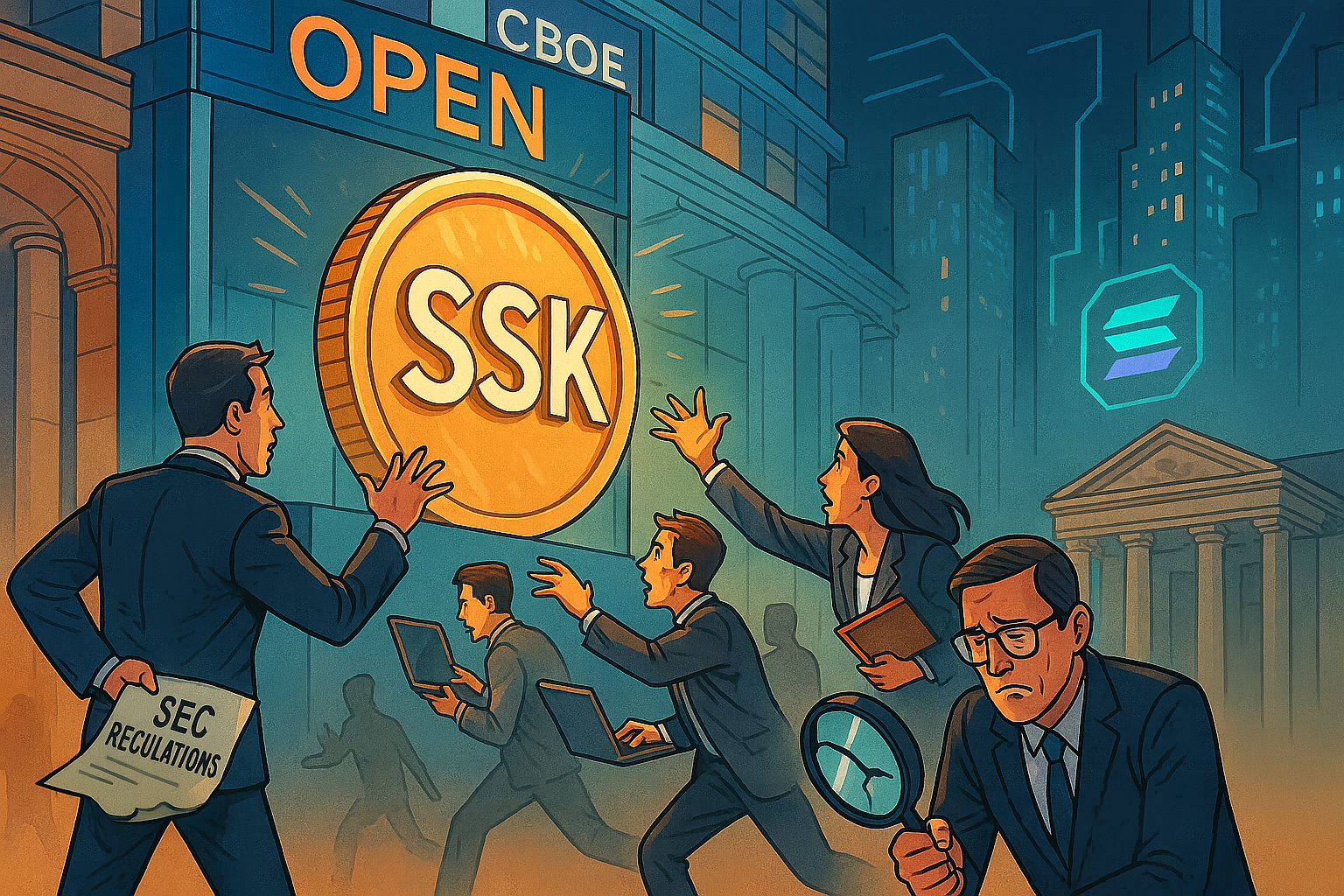 El comercio del ETF SSK comenzó hoy en CBOE.