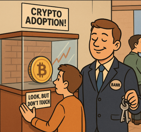 Банк предлагает BTC и ETH – с оговорками