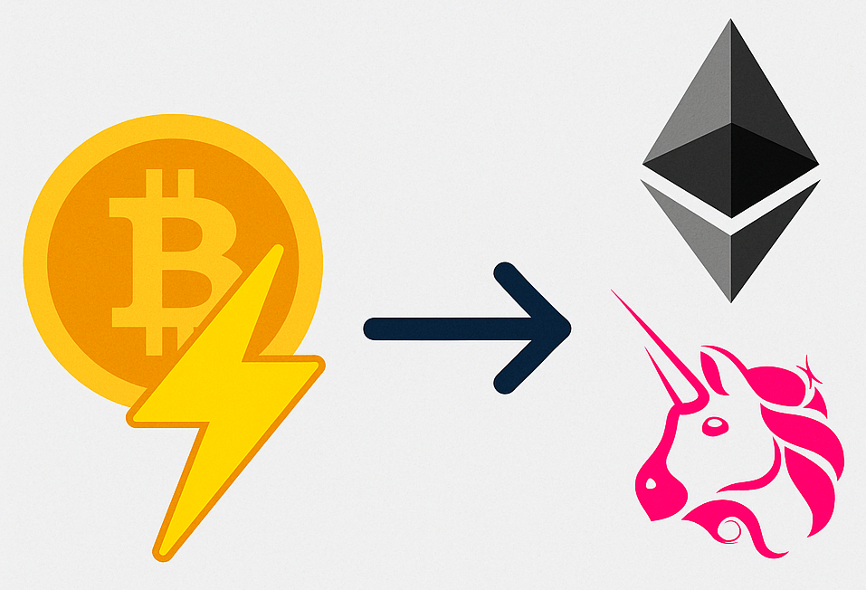 Un nuevo portal hacia Ethereum DeFi para usuarios de Bitcoin Lightning