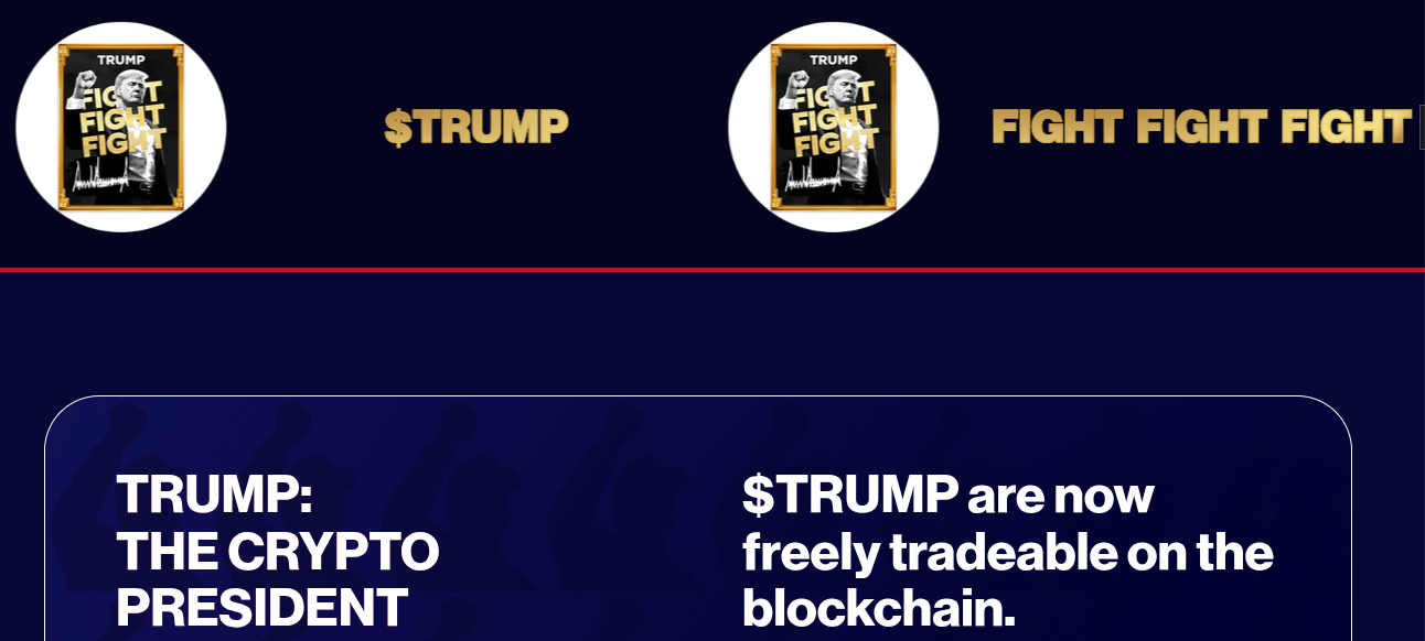 TRUMP代币发行方计划大规模回购