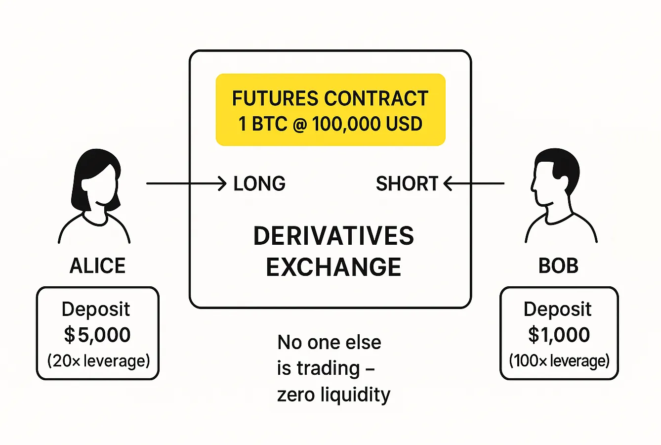 衍生品交易所的前两位交易者