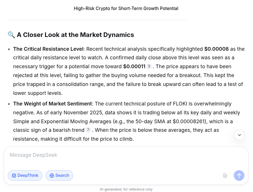 DeepSeek 的事后分析