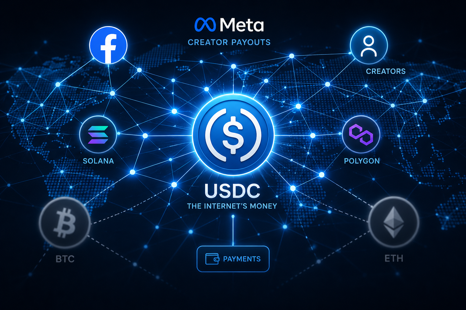 Facebook Monetization Goes Crypto - With Stablecoins