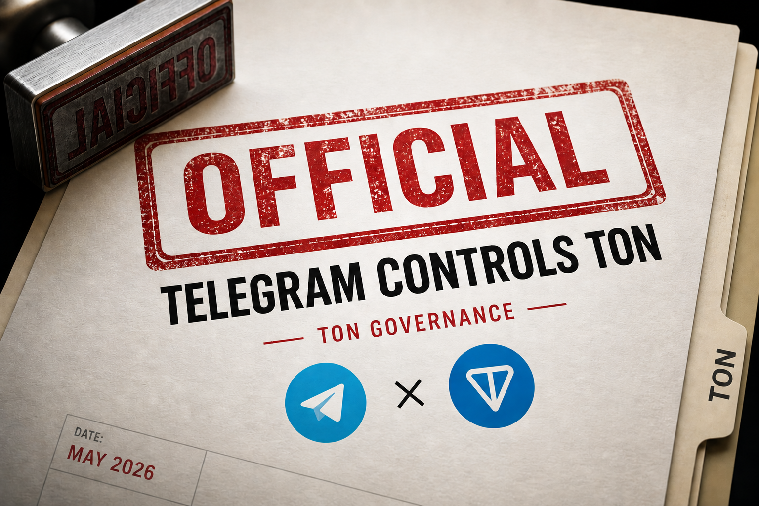The End of the Illusion: Telegram Owns TON