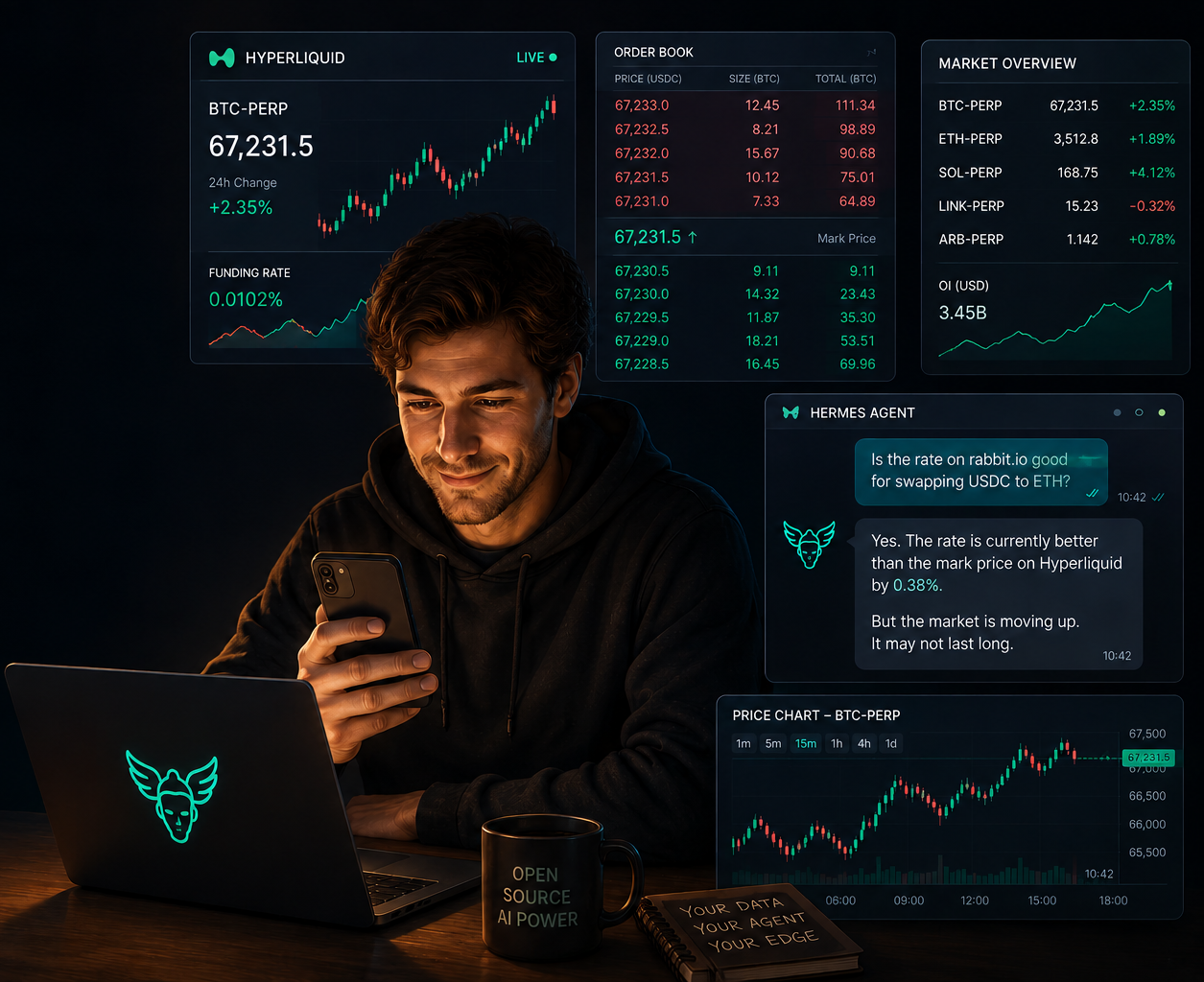 Hermes Agent and the Democratization of Blockchain Analytics