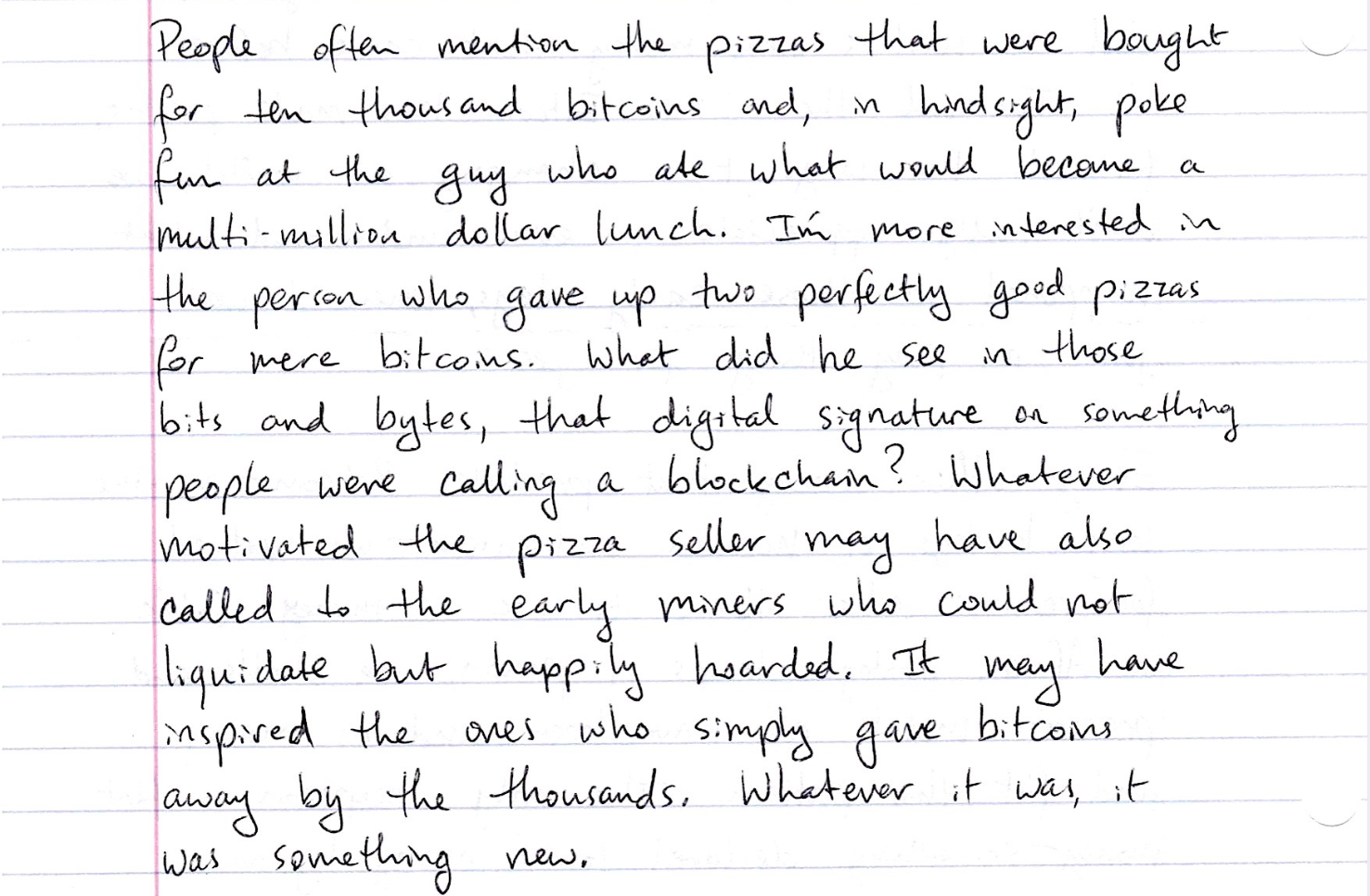 The Forgotten Side of Bitcoin Pizza Day