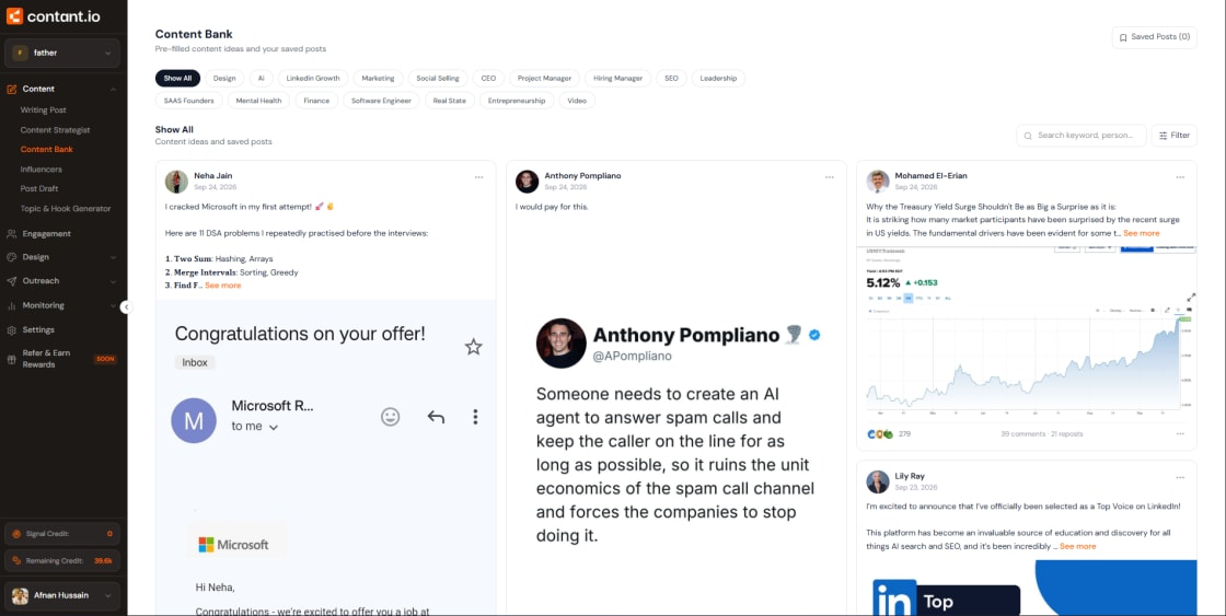 Content Bank screenshot