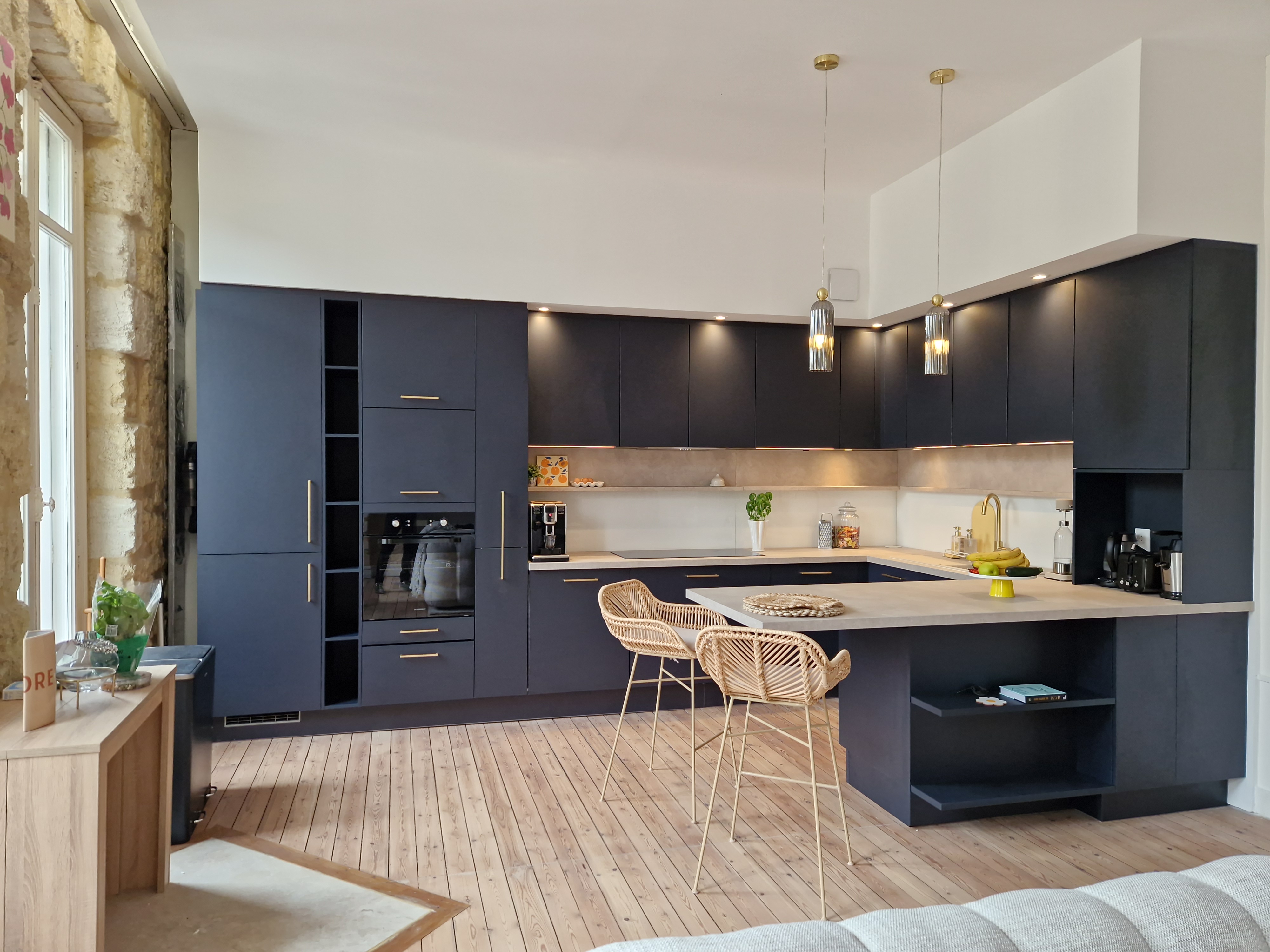 cuisine ouverte tendance