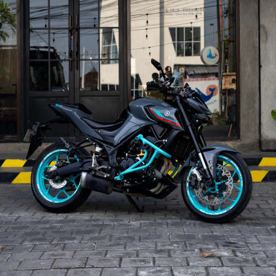 Yamaha MT-25 Grey for rent in Canggu Bali gallery thumbnail 1