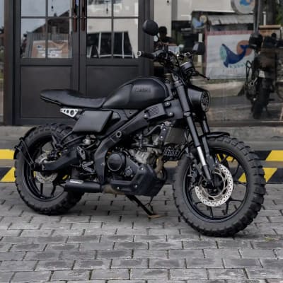 Yamaha XSR155 Black for rent in Canggu Bali gallery thumbnail 1