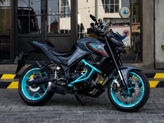 Yamaha MT-25 Grey for rent in Canggu Bali photo 1